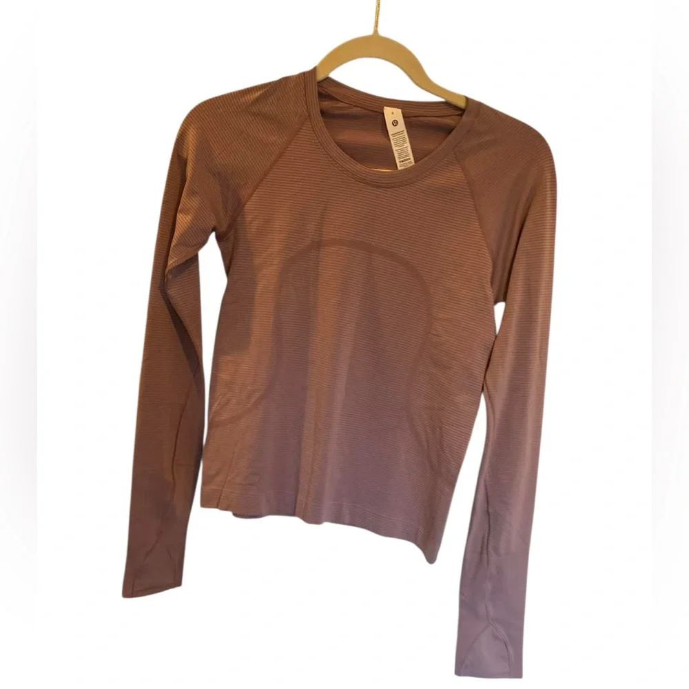 NWT Lululemon Swiftly Tech Long Sleeve 2.0 Race FAINT LAVENDER size:6